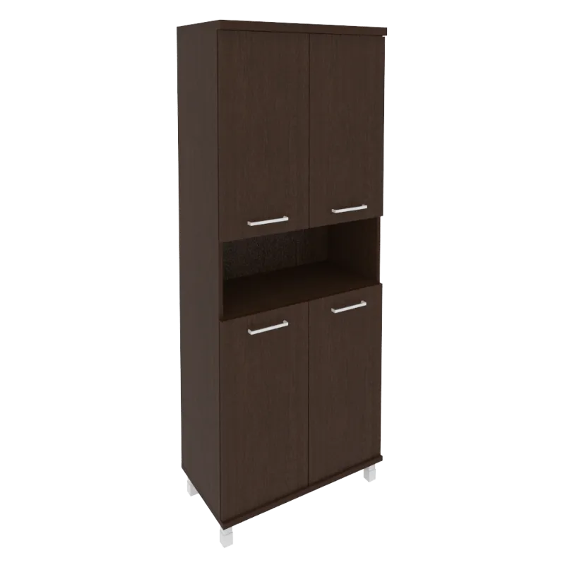 Шкаф высокий широкий First KST-1.5 (венге Цаво)